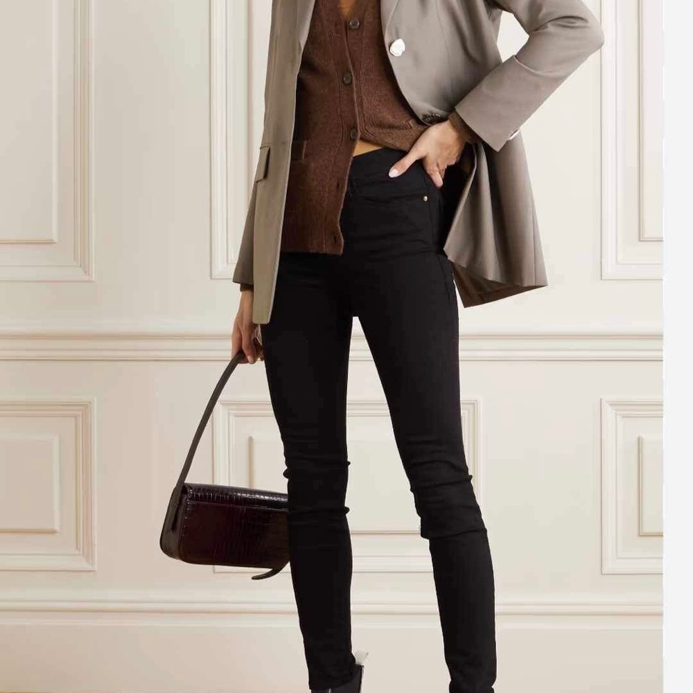 Frame denim Le skinny de Jeanne black skinny jeans 23